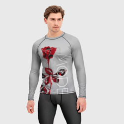 Мужской рашгард 3D Depeche mode - фото 2