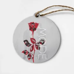 Деревянная игрушка круг Depeche mode