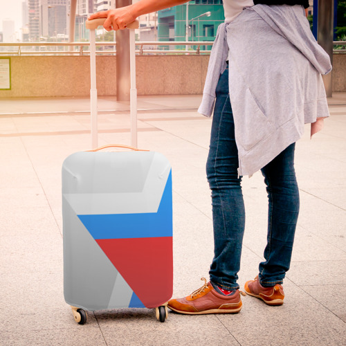 Чехол для чемодана 3D Звезда России - фото 4