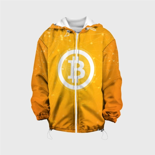 Детская куртка 3D Bitcoin - Биткоин