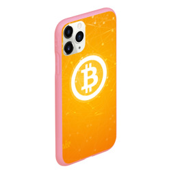 Чехол для iPhone 11 Pro Max матовый Bitcoin - Биткоин - фото 2