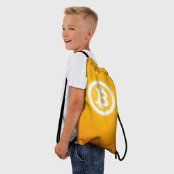 Рюкзак-мешок 3D Bitcoin - Биткоин - фото 2