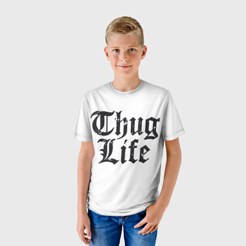 Детская футболка 3D Thug Life - фото 3