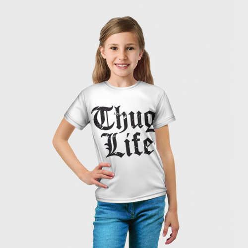 Детская футболка 3D Thug Life - фото 5