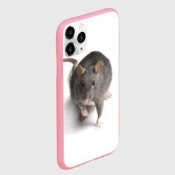 Чехол для iPhone 11 Pro Max матовый Крыса - фото 2