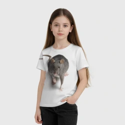 Детская футболка 3D Крыса - фото 2