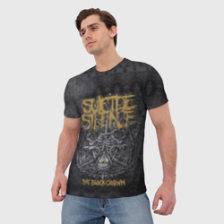 Мужская футболка 3D Suicide Silence 7 - фото 2