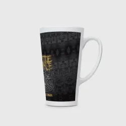 Кружка Латте Suicide Silence - bone eye black crown - фото 2