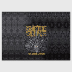 Поздравительная открытка Suicide Silence - bone eye black crown