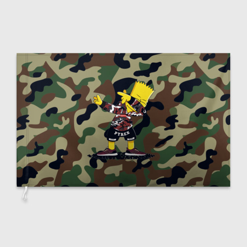 Флаг 3D Dab Bart Simpson - фото 3
