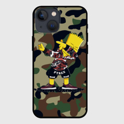 Чехол для iPhone 13 mini Dab Bart Simpson