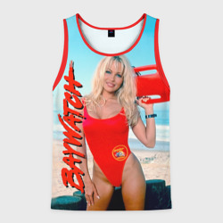 Мужская майка 3D Baywatch Памела