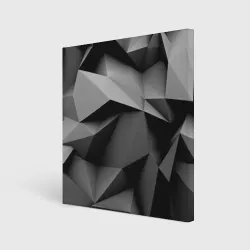 Холст квадратный Gray abstraction
