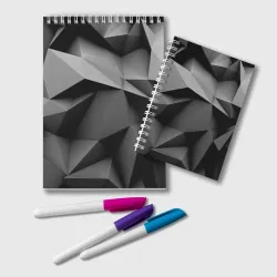 Блокнот Gray abstraction