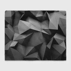 Плед 3D Gray abstraction