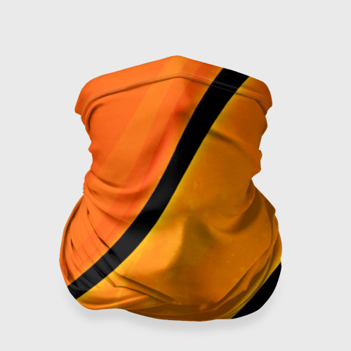 Бандана-труба 3D orange, цвет 3D печать