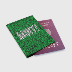 Обложка для паспорта матовая кожа Mint - Мята - фото 2