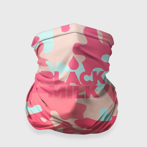 Бандана-труба 3D Black Milk Розовый Камуфляж, цвет 3D печать