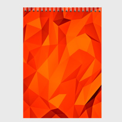 Скетчбук Orange geometry