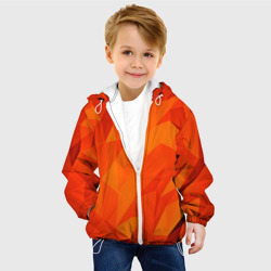 Детская куртка 3D Orange geometry - фото 2
