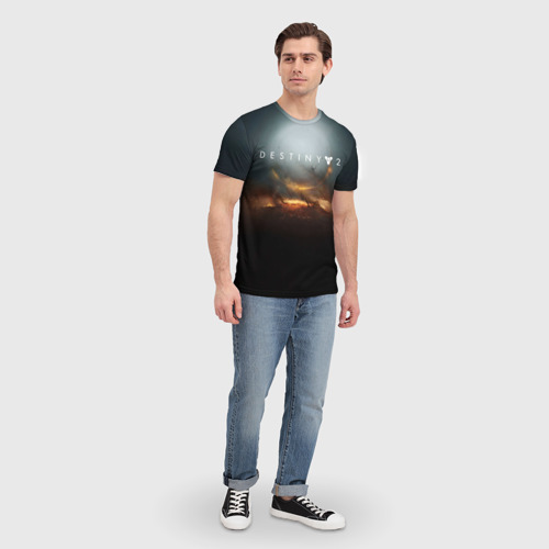 Мужская футболка 3D Destiny 2, цвет 3D печать - фото 5