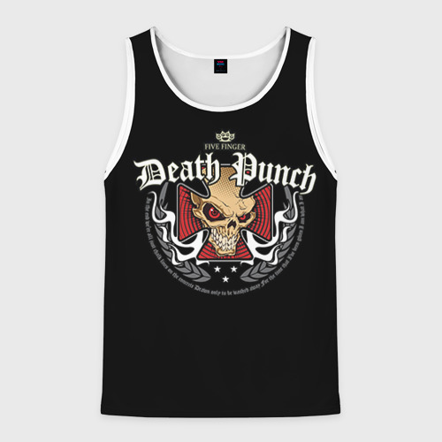 Мужская Майка 3D Five Finger Death Punch 2 (без рукавов)