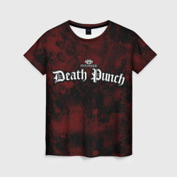 Женская футболка 3D Five Finger Death Punch