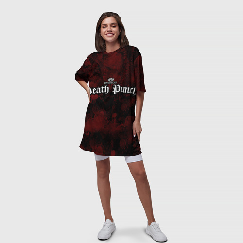 Платье-футболка 3D Five Finger Death Punch, цвет 3D печать - фото 5