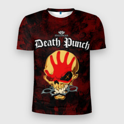 Мужская футболка 3D Slim Five Finger Death Punch 4
