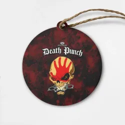 Деревянная игрушка круг Five Finger Death Punch 4