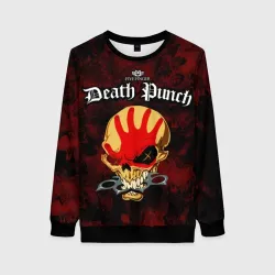 Женский свитшот 3D Five Finger Death Punch 4