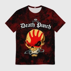 Мужская футболка 3D Five Finger Death Punch 4