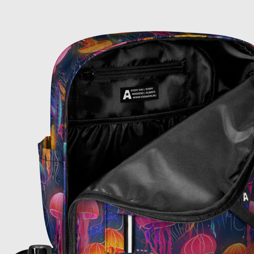 Женский рюкзак 3D с принтом Медузы, фото #5