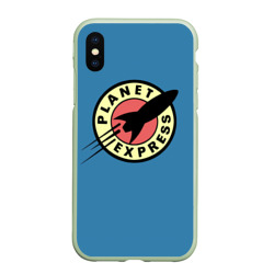 Чехол для iPhone XS Max матовый Futurama Planet Express