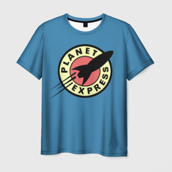Мужская футболка 3D Futurama Planet Express
