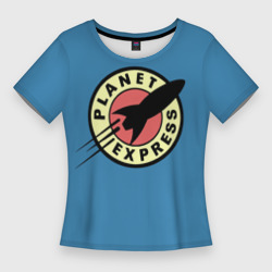 Женская футболка 3D Slim Futurama Planet Express