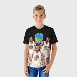 Детская футболка 3D Golden State Warriors 5 - фото 2