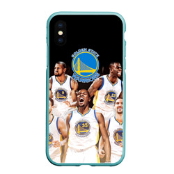 Чехол для iPhone XS Max матовый Golden State Warriors 5