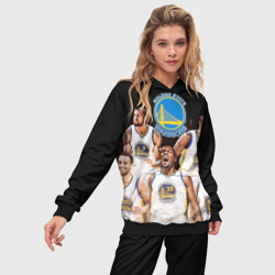 Женский костюм с толстовкой 3D Golden State Warriors 5 - фото 2