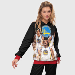 Женский костюм с толстовкой 3D Golden State Warriors 5 - фото 2