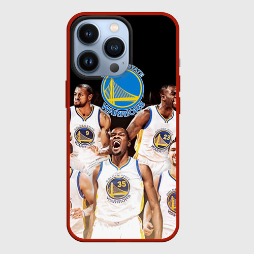 Чехол для iPhone 13 Pro Golden State Warriors 5, цвет красный