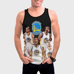 Мужская майка 3D Golden State Warriors 5 - фото 2