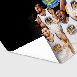 Бумага для упаковки 3D Golden State Warriors 5 - фото 2