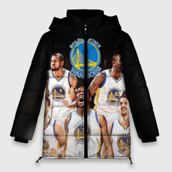 Женская зимняя куртка Oversize Golden State Warriors 5