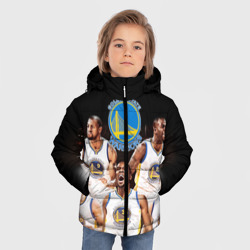 Зимняя куртка для мальчиков 3D Golden State Warriors 5 - фото 2