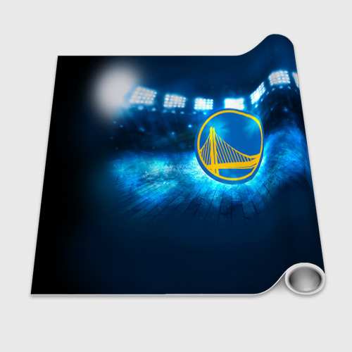 Бумага для упаковки 3D Golden State Warriors 6 - фото 2