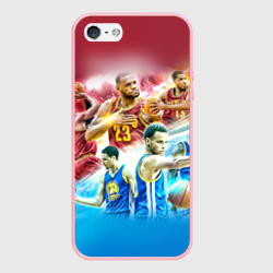 Чехол для iPhone 5/5S матовый Golden State Warriors 7