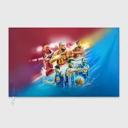 Флаг 3D Golden State Warriors 7