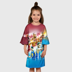 Детское платье 3D Golden State Warriors 7 - фото 2