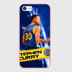 Чехол для iPhone 5/5S матовый Golden State Warriors 8